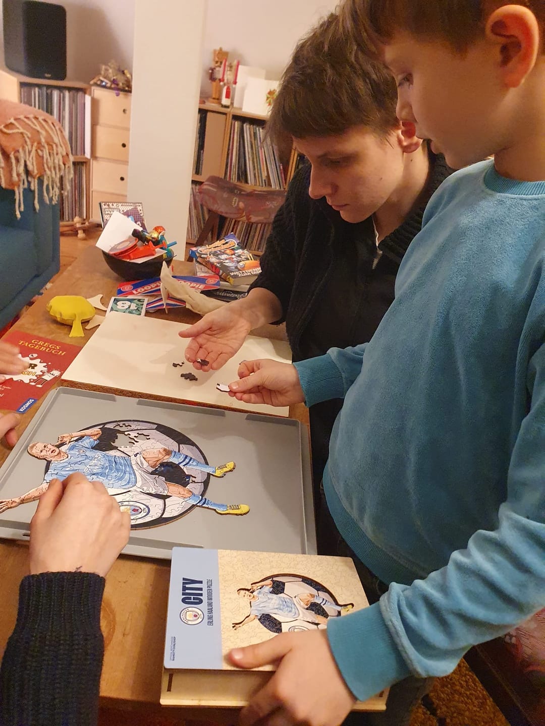 Customer photo review of Erling Haaland - Holzpuzzle