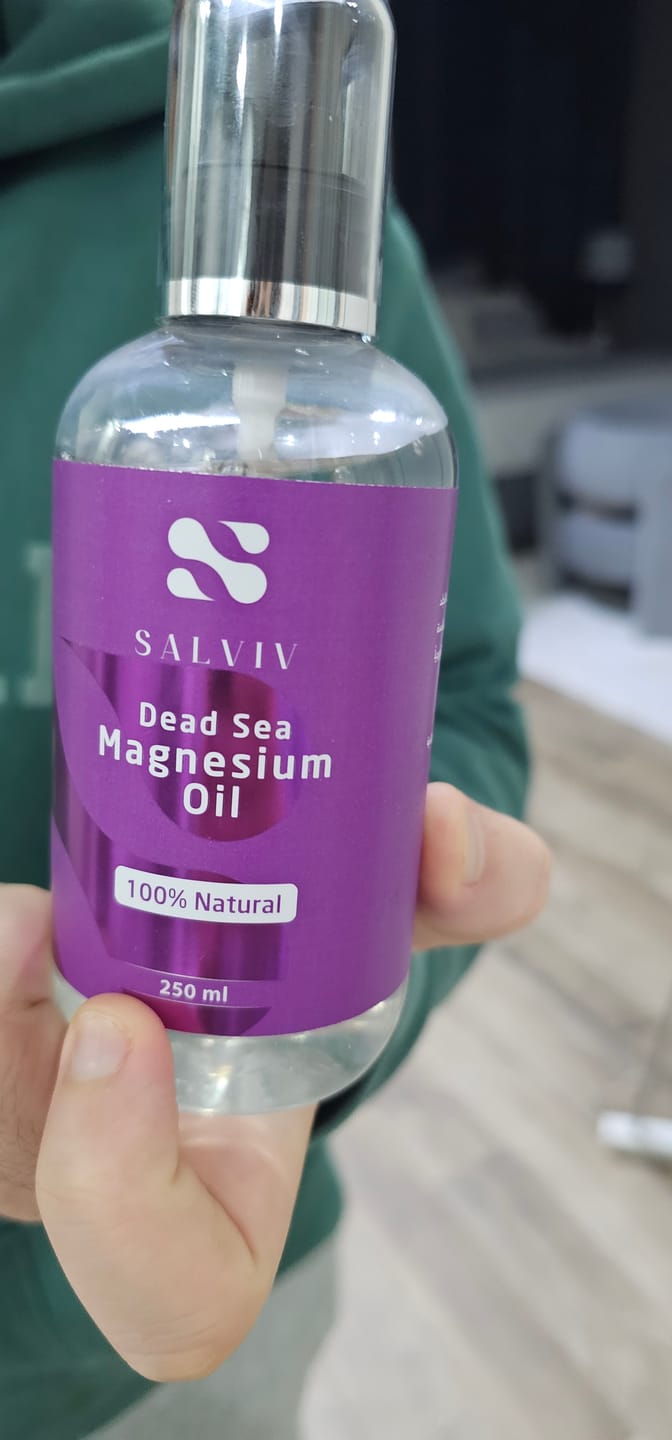 Customer photo review of Salviv Dead Sea Magnesium Oil