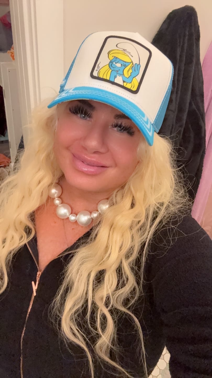 Customer photo review of OVERLORD X Smurfs: Smurfette Trucker Cap