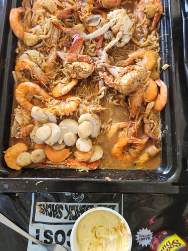 Customer photo review of Seafood Boil-up Bundle