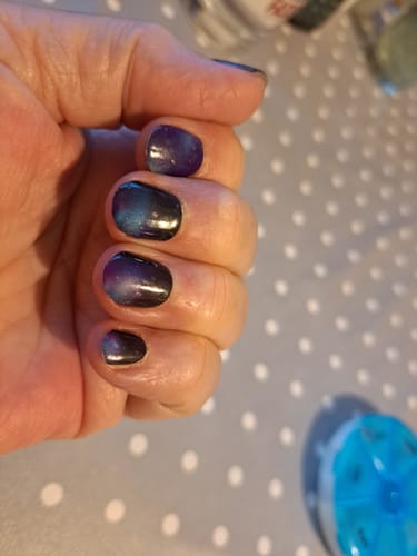 Kundenbewertung mit Foto zu UV Gel: Royal Curtsy