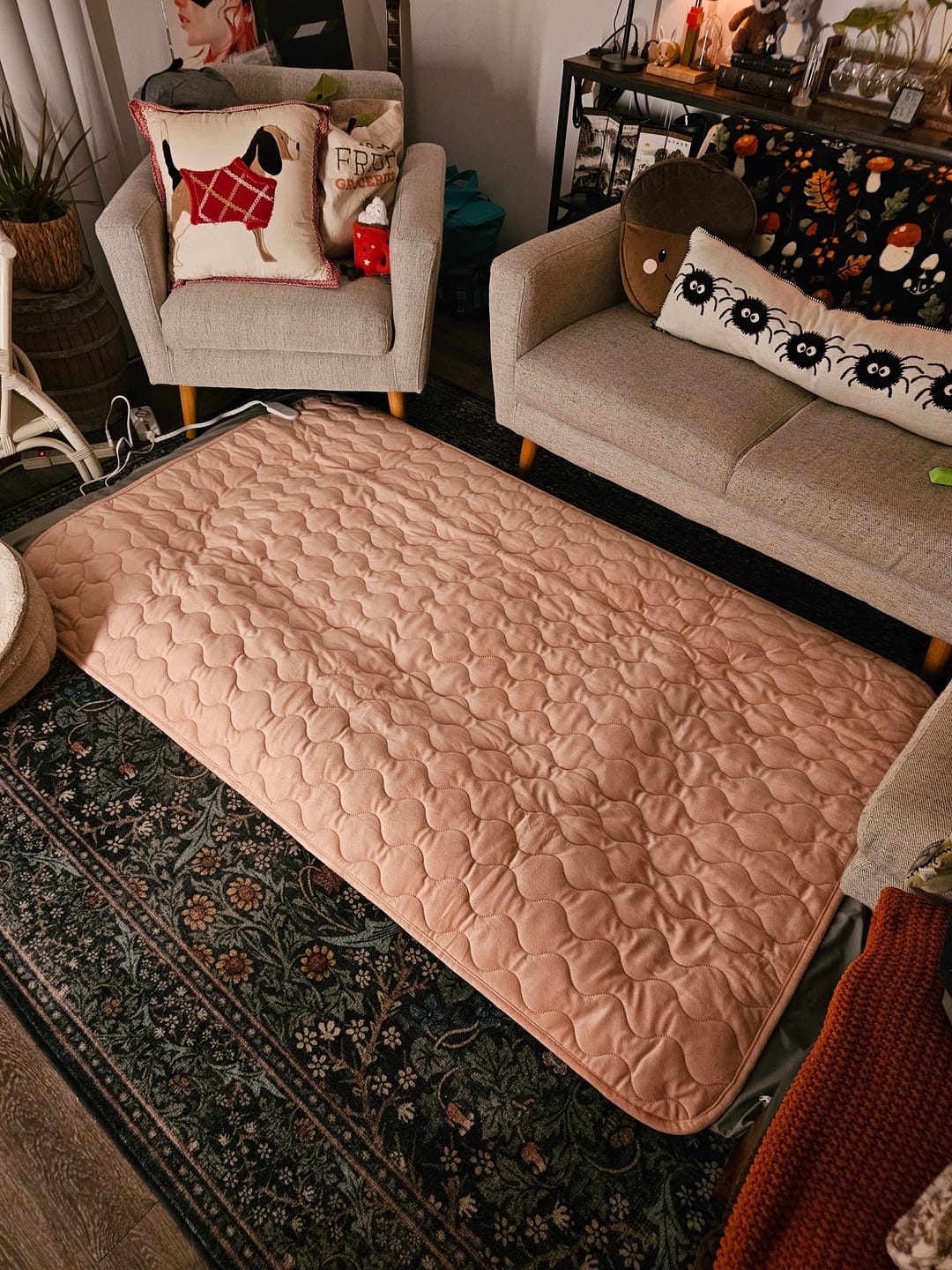 Customer photo review of Heated Mattress Pad, EMF-Free