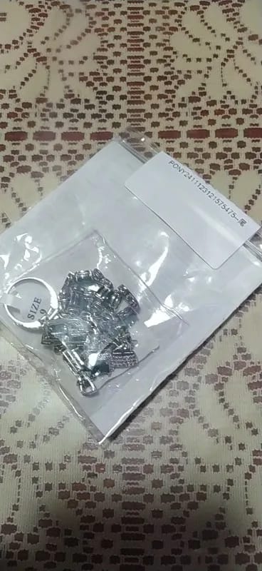 Customer photo review of Sterling Silver Bridal Jewelry Set Zirconia — Purple | KIMLUD