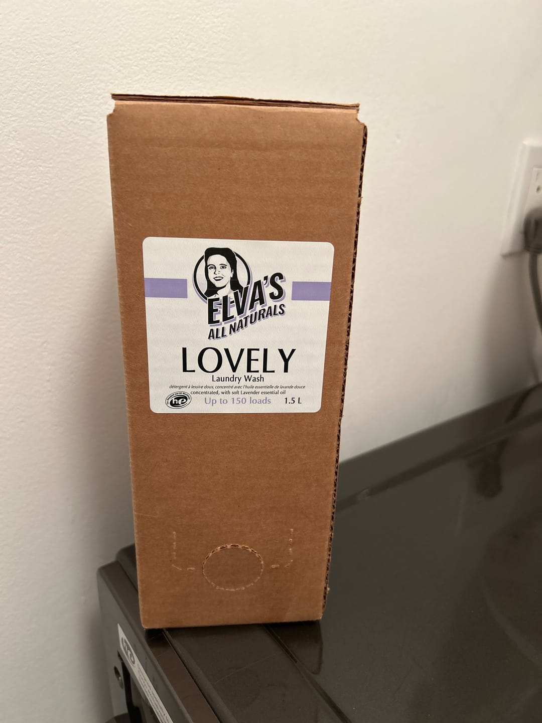 Customer photo review of LOVELY Soft Lavender Laundry Wash