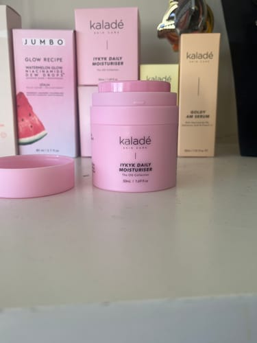 Customer photo review of IYKYK Daily Moisturiser