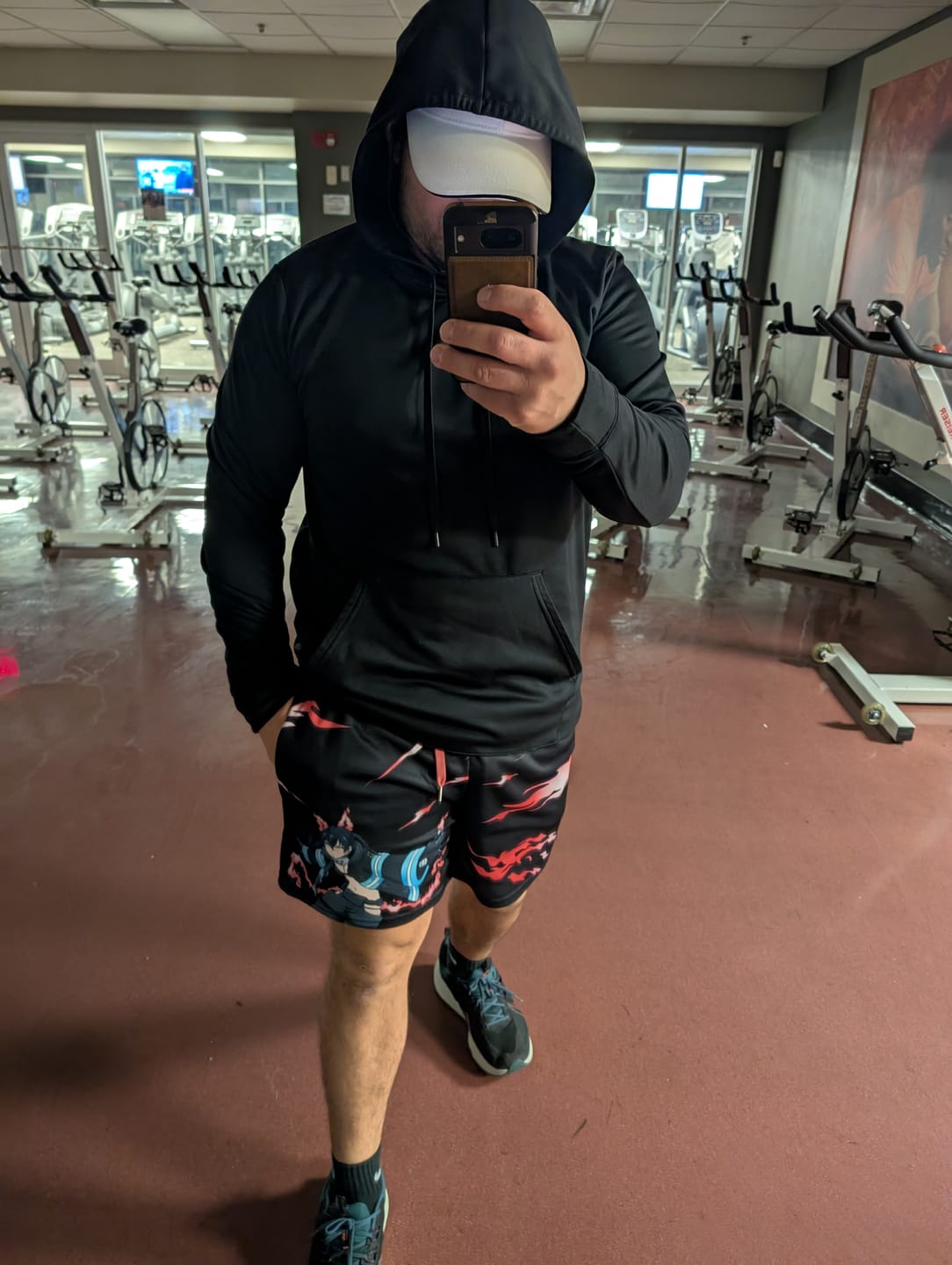 Customer photo review of Pink Fire Shorts