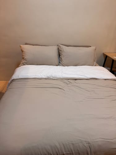 Customer photo review of Two-toned Oakwood