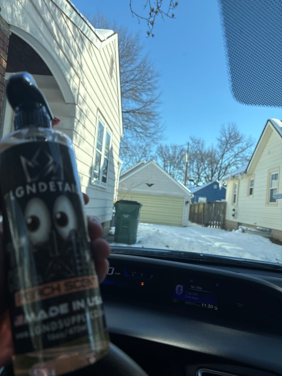 Customer photo review of That GLASS Cleaner