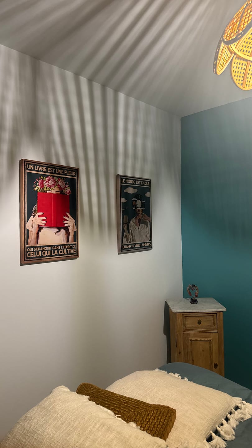 Customer photo review of Le monde est facile quand tu vises l'Univers