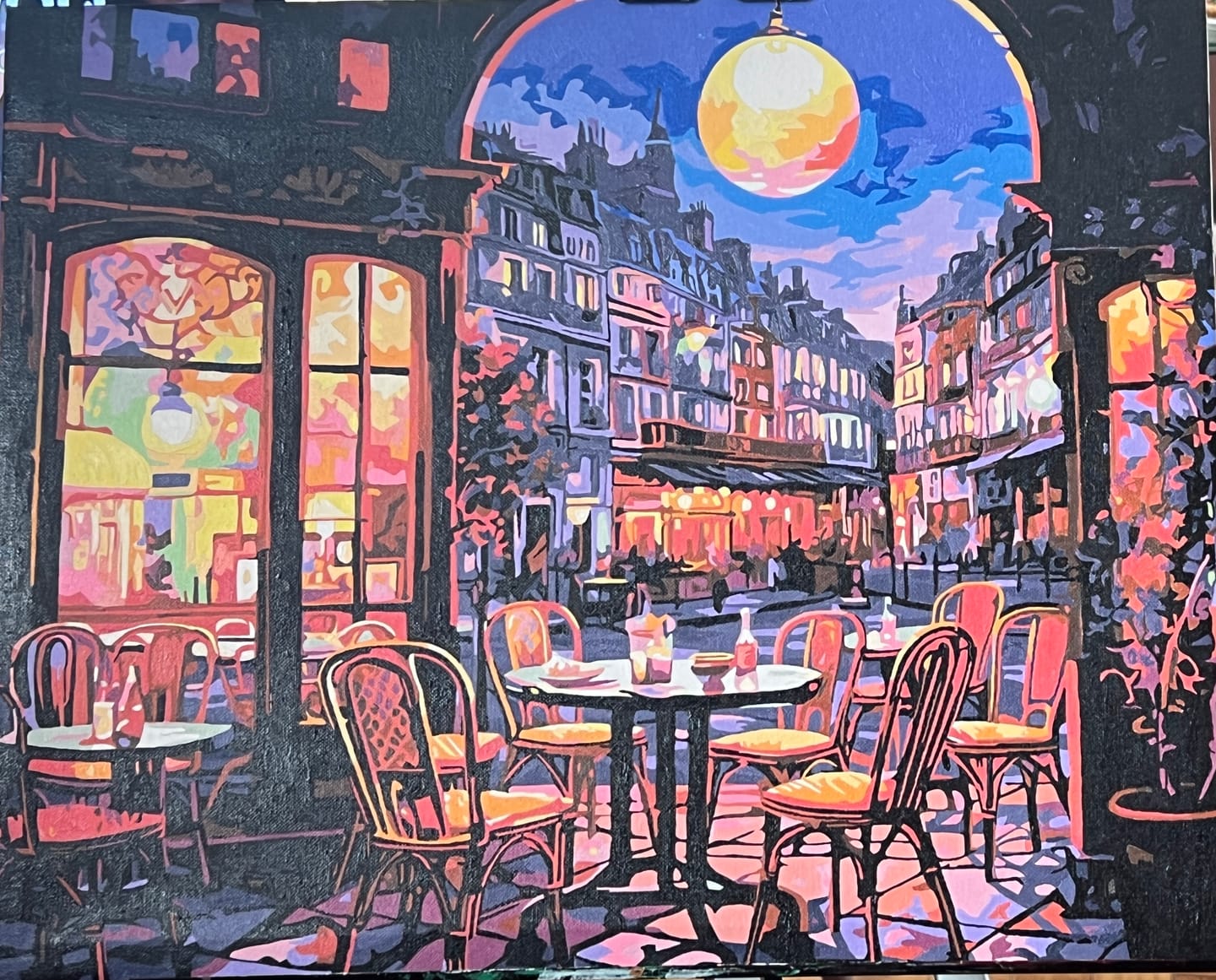 Customer photo review of Parisian Moonlight Serenade