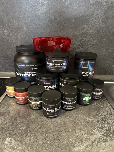 Zákaznická recenze s fotkou produktu CFM Whey Protein