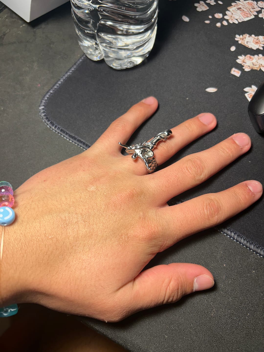 Customer photo review of FALLEN ANGEL RING