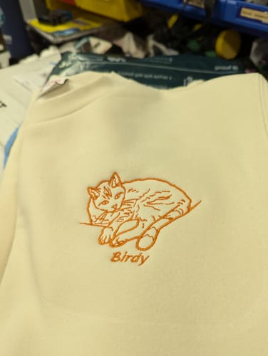 Customer photo review of CUSTOM PET CREWNECK