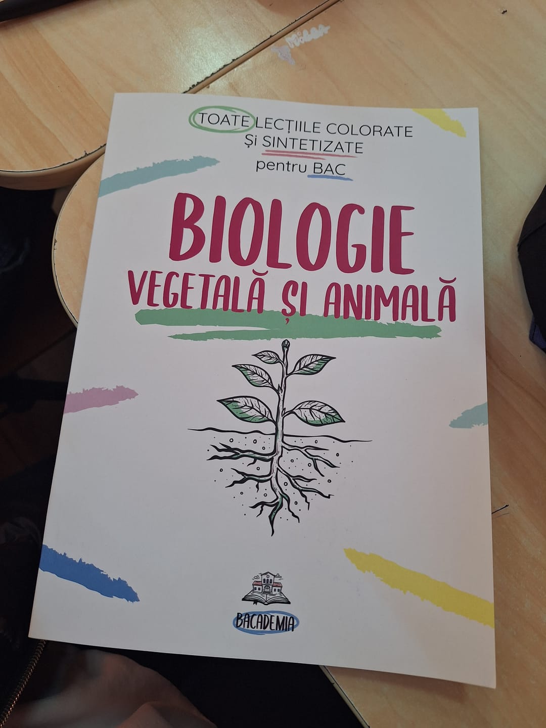 Customer photo review of Pachet Bacalaureat (Română + Biologie vegetală și animală clasele IX-X) Bacademia