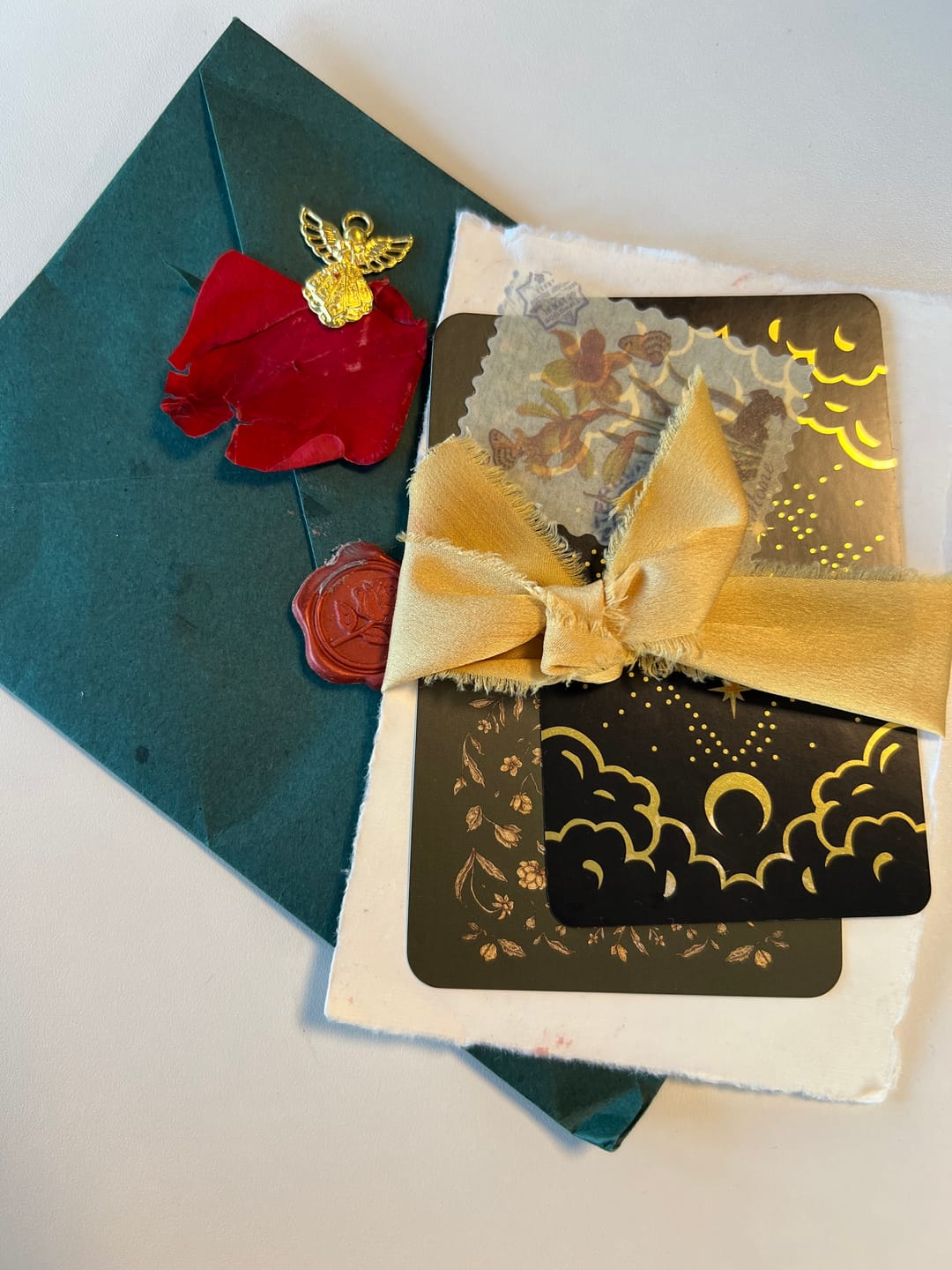 Customer photo review of Persephone's Sacred Secrets ~ Two Card Pull & Angel Message | via Mailed Letter