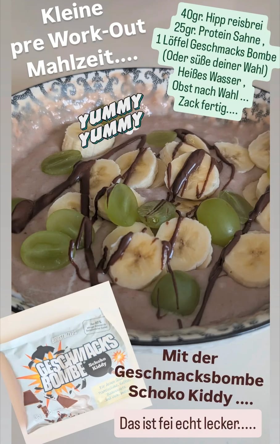 Customer photo review of Geschmacksbombe, 200g