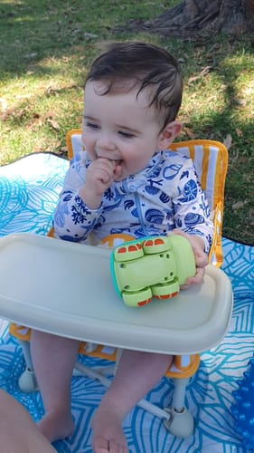 Customer photo review of Brighton baby chair v2