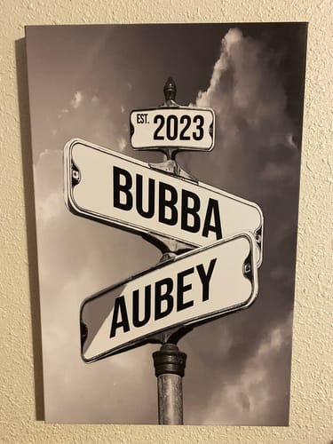 Customer photo review of COUPLES DATE OF LOVE by Cstm Canvas