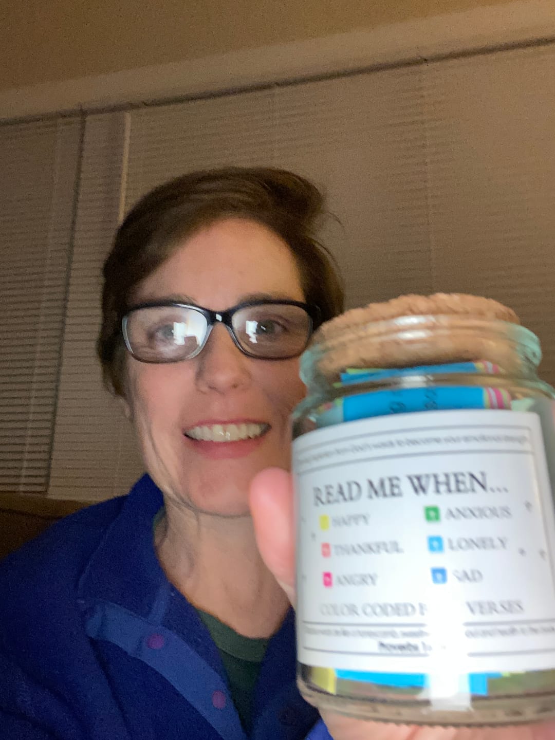 Customer photo review of (GIFTING OFFER) Handmade 90 Day Bible Verses Jar (Comes With Christian Gift Box)