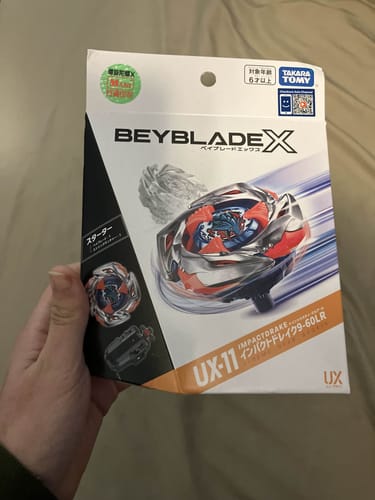 Customer photo review of [Pre-Order Lot 2-Jan 7th] Takara Tomy Beyblade X UX-11 Impact Drake 9-60LR Starter