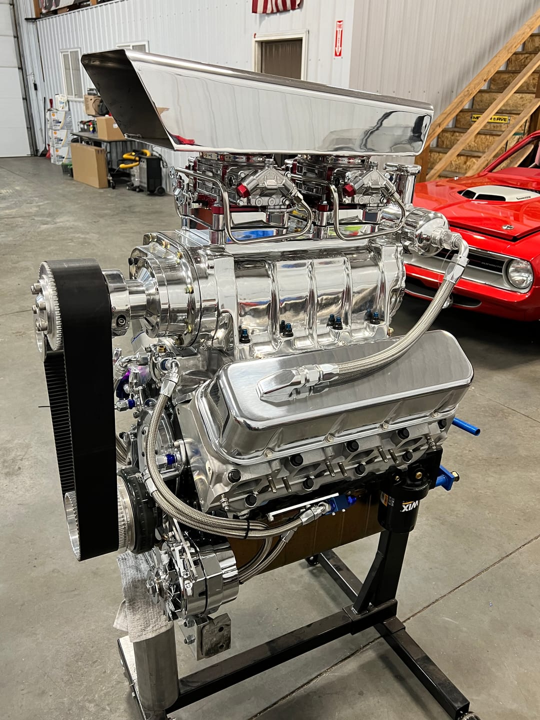 Customer photo review of Motion Raceworks Billet Valve Cover Breathers Black Anodized (Pair)