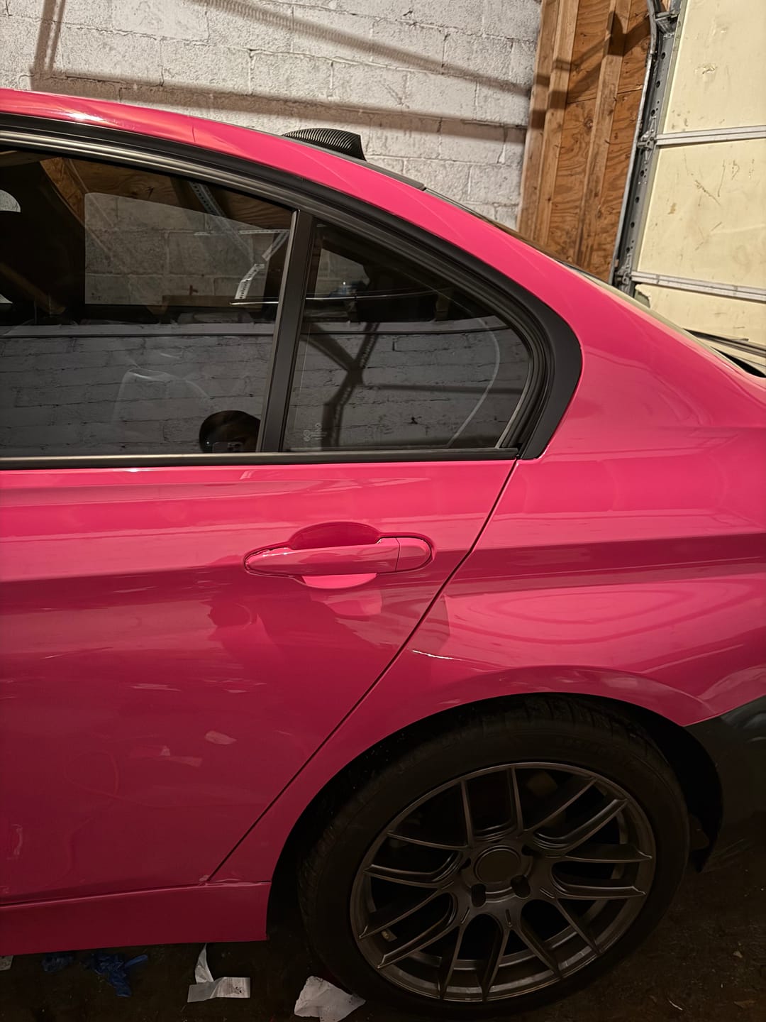 Customer photo review of High Glossy Purple Pizzazz Vinyl Wrap