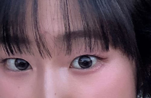 Customer photo review of Bean Kristin 1Day - ショートブラウン