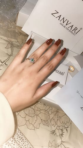 Customer photo review of VIBRANT VINES RING