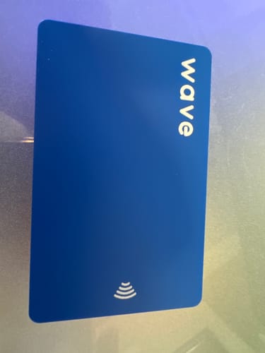 Customer photo review of Wave NFC Business Card