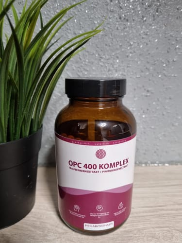 Customer photo review of OPC Traubenkernextrakt + Vitamin C Kapseln: Pinienrindenextrakt