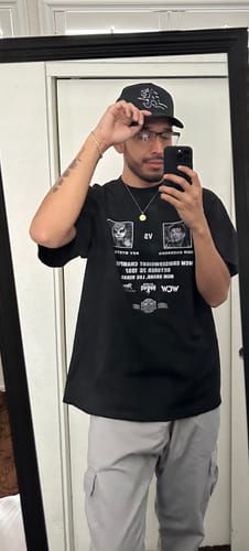 Customer photo review of A's Remix Premium Snapback