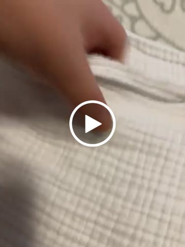 Customer video review of Frill Keten Yastık Kılıfı 2'li Set Beyaz