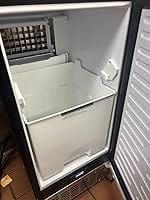 Customer photo review of Coolski Commercial Under Counter Ice Maker Machine, Stainless Steel Built-in Freestanding Ice Maker, 80 LBS/Day