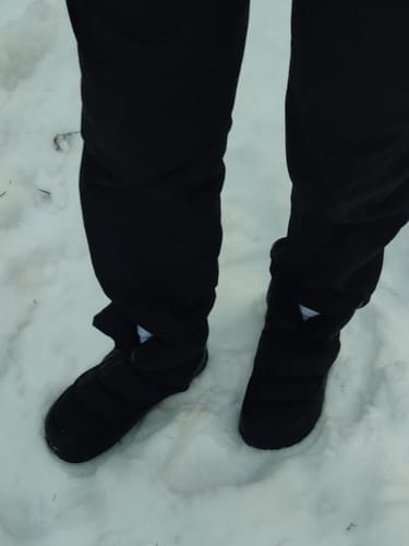 Customer photo review of Vaistoa Hellä | Winter Barefoot Shoes