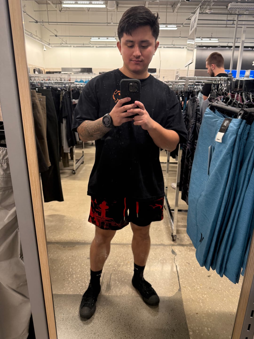 Customer photo review of Phantom Assassin Shorts - Black