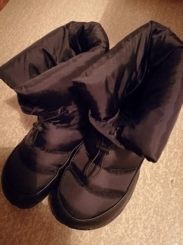 Customer photo review of Vaistoa Hellä | Winter Barefoot Shoes