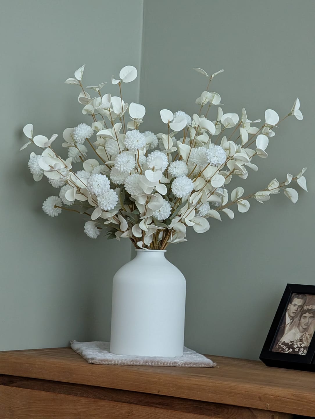 Customer photo review of Samengesteld boeket - Wit