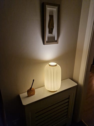 Customer photo review of Belleek Living Oriental Lantern Large