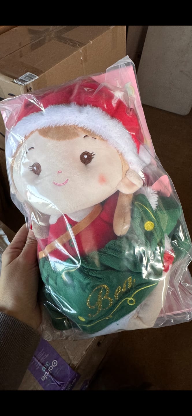 Customer photo review of Personalized Natalie the Elf - Christmas Special