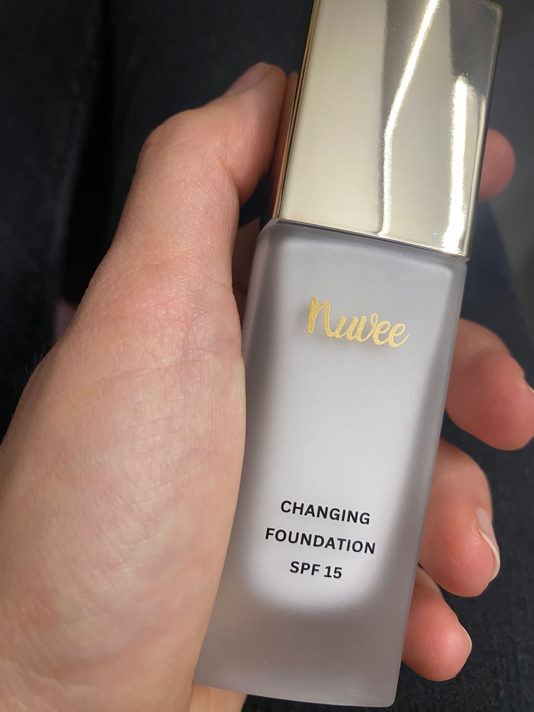 Customer photo review of Nuvee® Changing Foundation