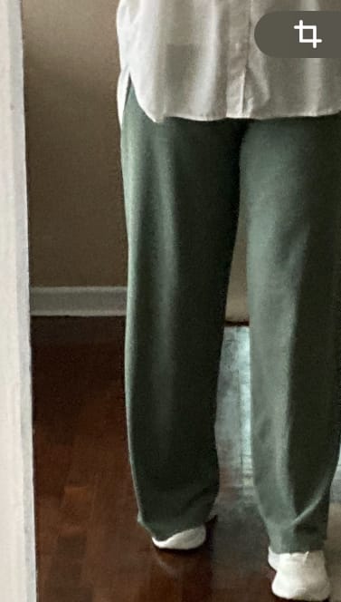 Customer photo review of Everyday Palazzo | AlgaKnit - Black