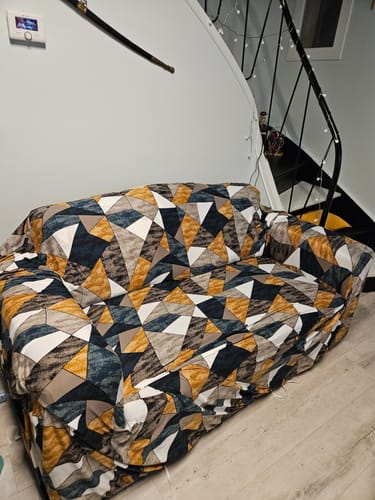 Customer photo review of Géom - Housse de Canapé Extensible
