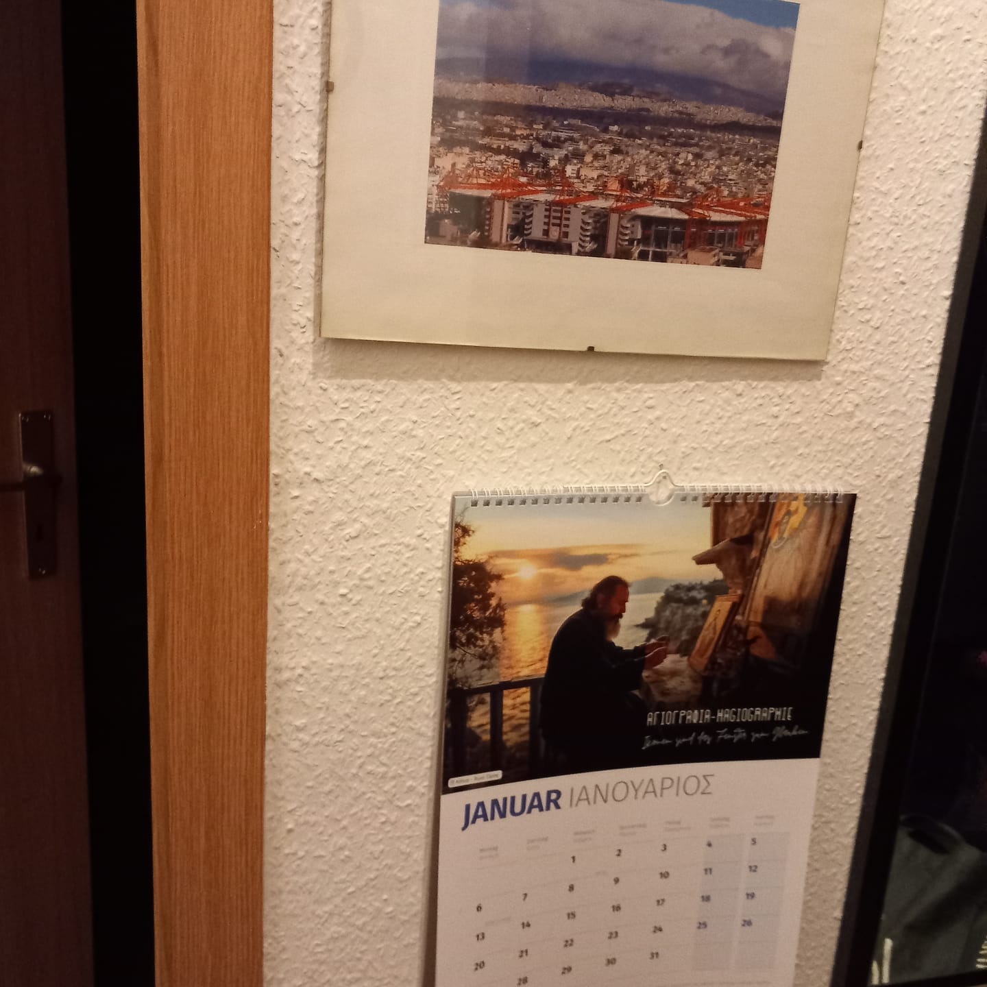 Customer photo review of DU BIST GRIECHE Kalender 2025