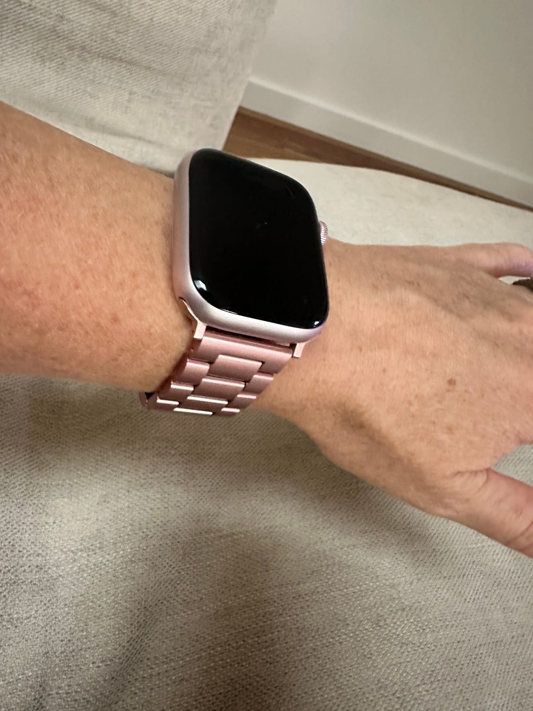 Customer photo review of Tokyo Metal Strap