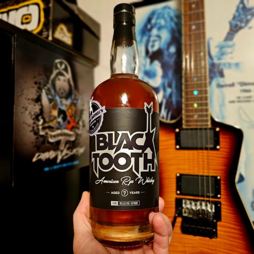 Customer photo review of BLACKTOOTH 7 YEAR AMERICAN RYE WHISKEY (750mL)