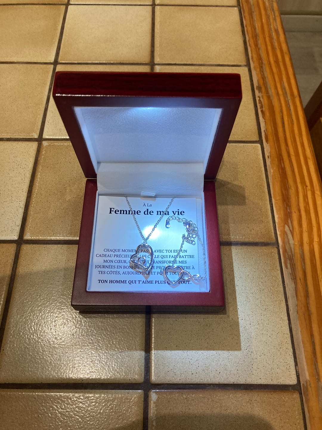 Customer photo review of Protection d'expédition