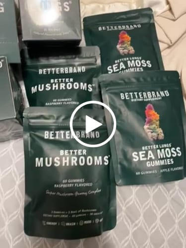 Customer video review of BetterLungs® Sea Moss Gummies