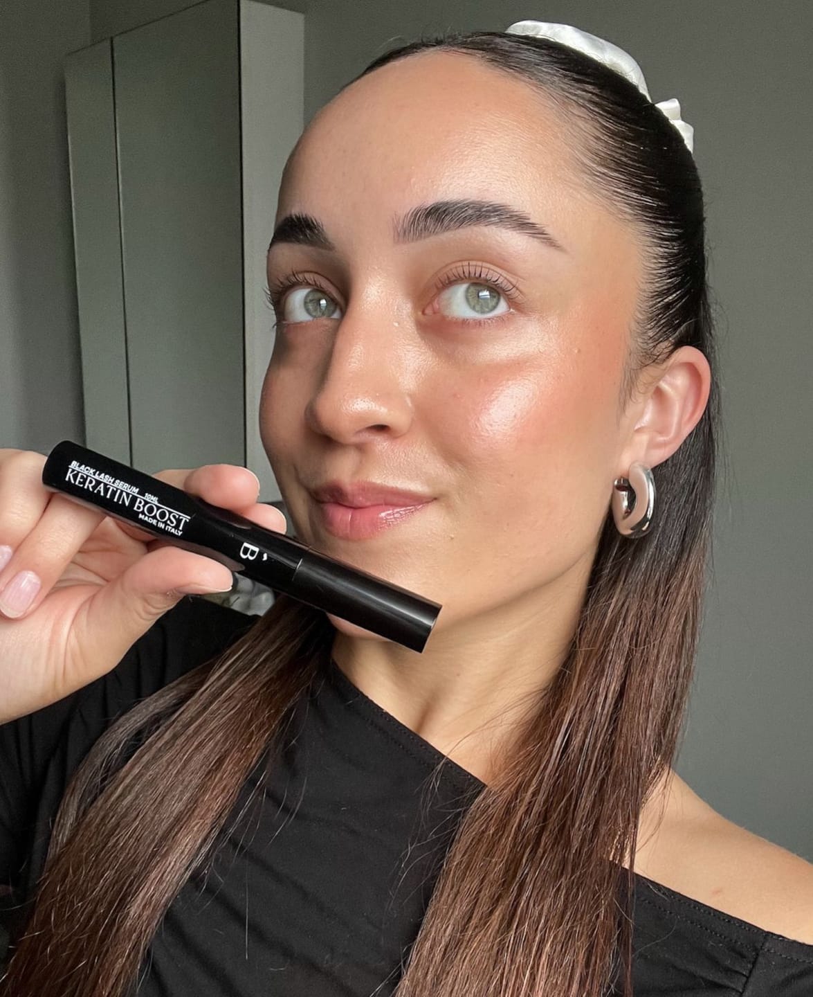 Customer photo review of Black Lash Serum