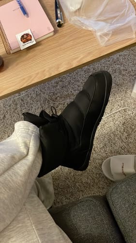 Customer photo review of Vaistoa Hellä | Winter Barefoot Shoes