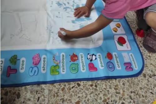 水でお絵描きマットに関するお客様の写真付きレビュー